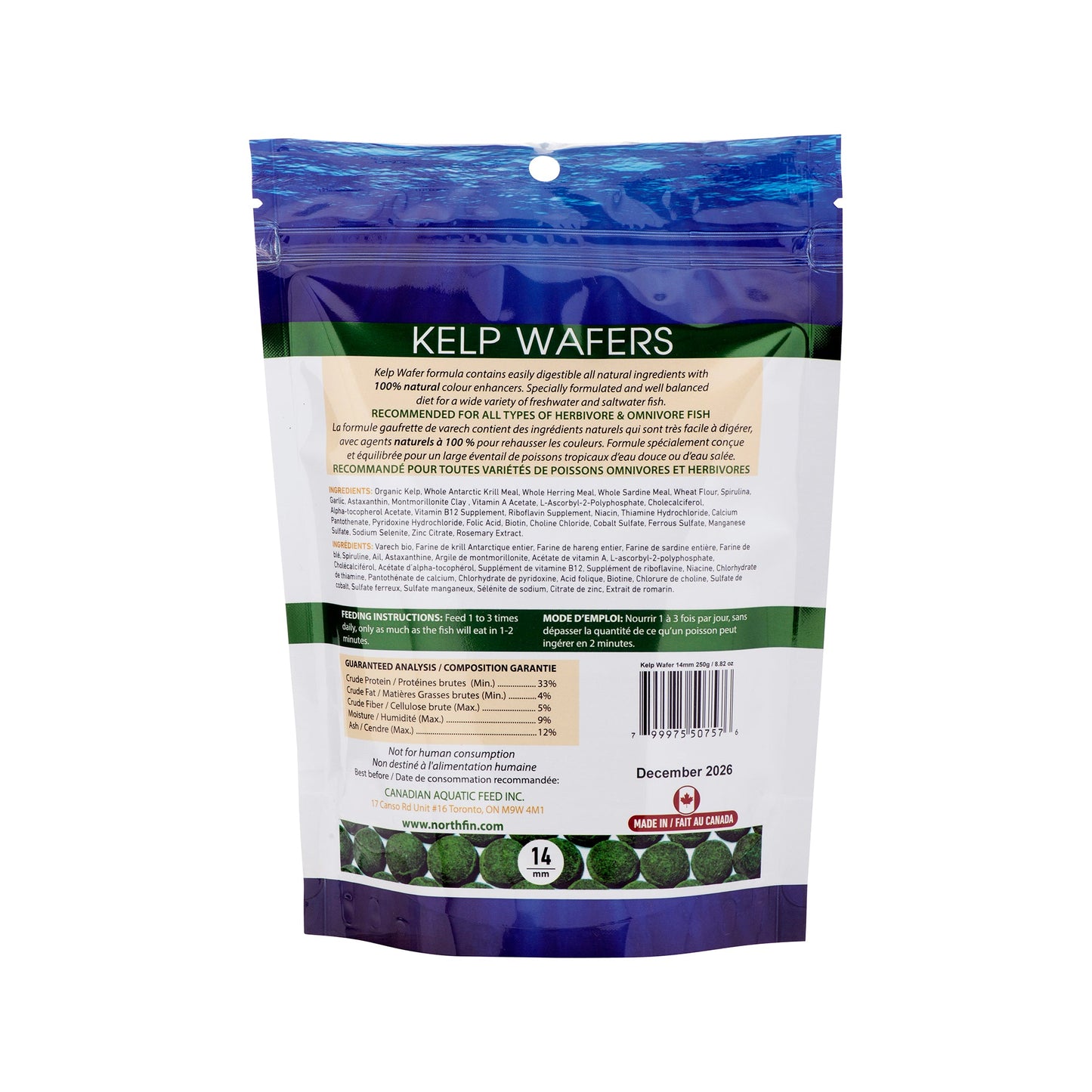 Kelp Wafers 14mm, 250g