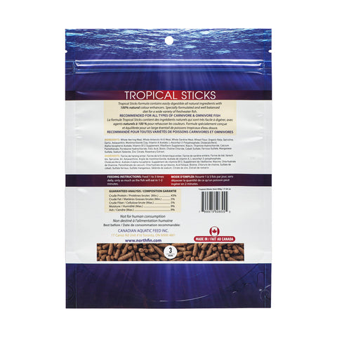 Tropical Sticks 3mm, 500g