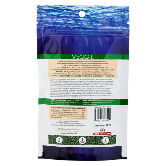 Veggie Formula 2mm, 100g