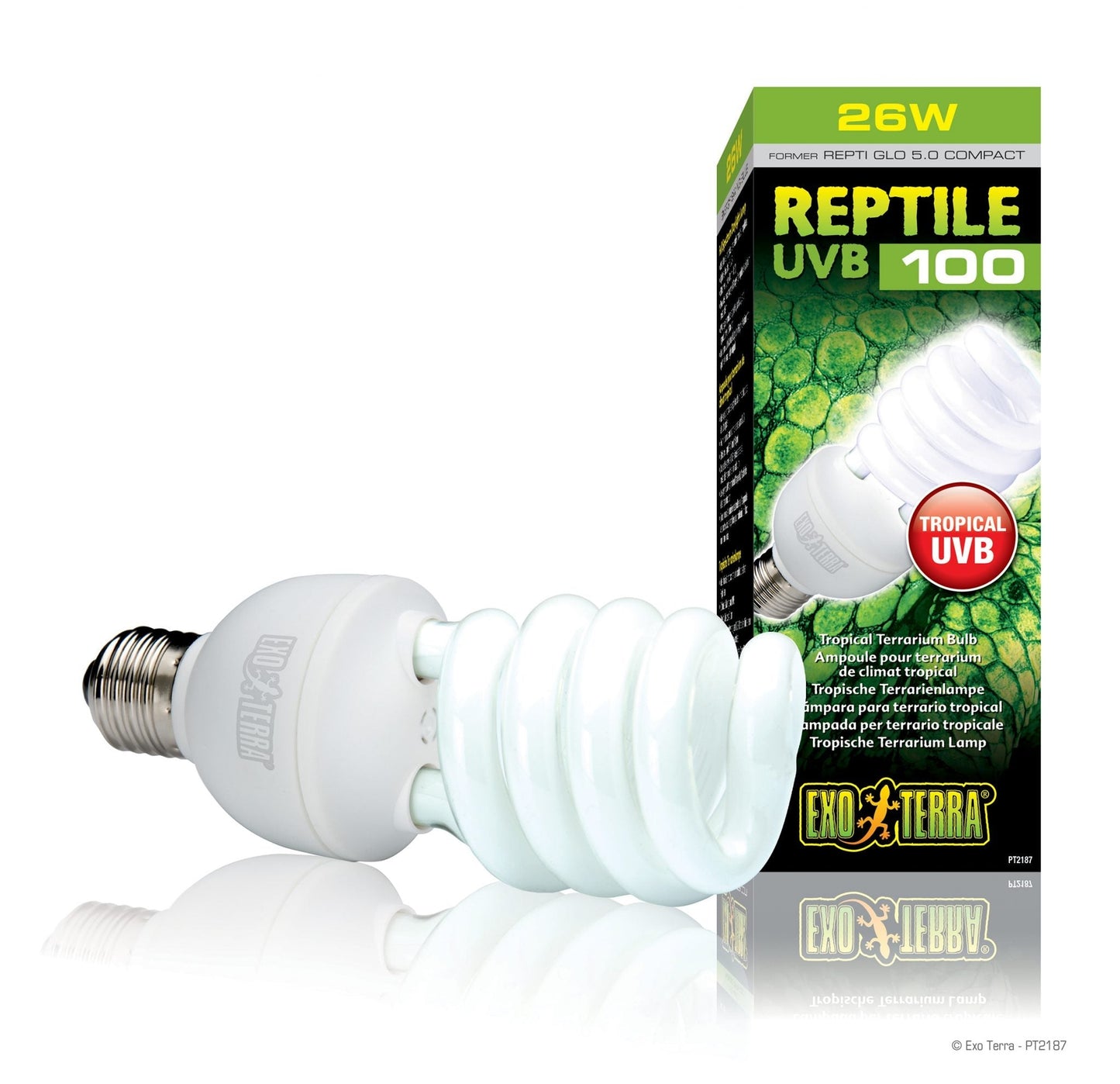 26w UVB100 Compact Fluorescent Bulb - Exo Terra