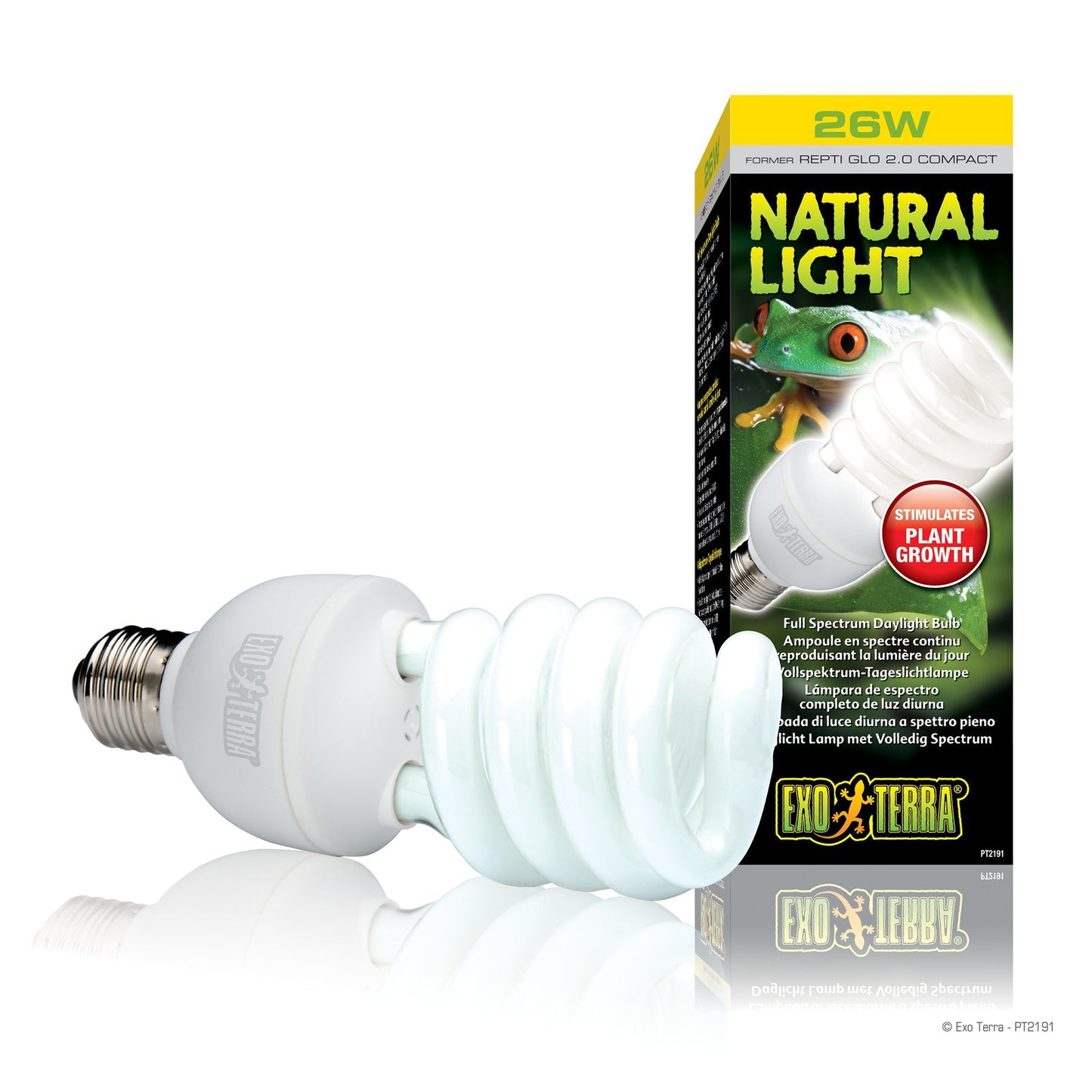 26W Natural Light Spectrum Bulb 120V Exo Terra