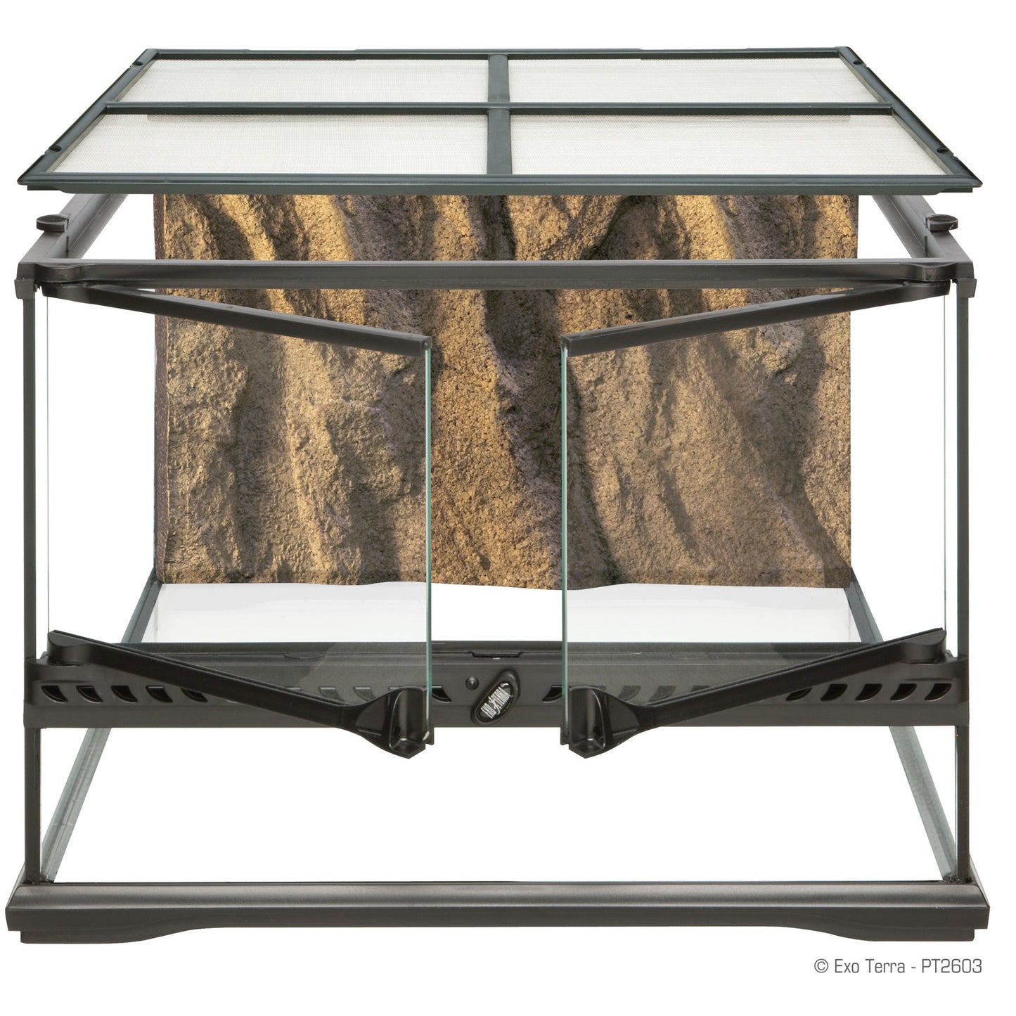 Exo Terra Natural Terrarium - SMALL- LOW, 18in x 18in x 12in