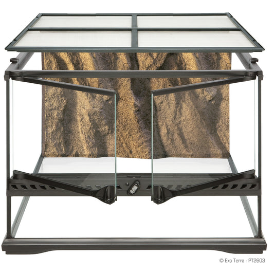 Exo Terra Natural Terrarium - SMALL- LOW, 18in x 18in x 12in