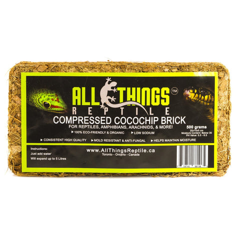 Premium Compressed CocoChip Brick 500 grams
