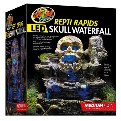 Repti Rapids Skull Waterfall Med - Zoo Med