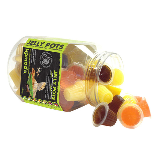 Jelly Pots Mixed Flavors Display Jar Of 60