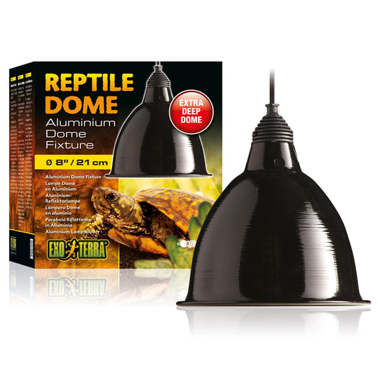 Exo Terra Aluminum Dome Fixture Small