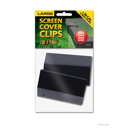 Exo Terra Terrarium Screen Cover Clips - Large
