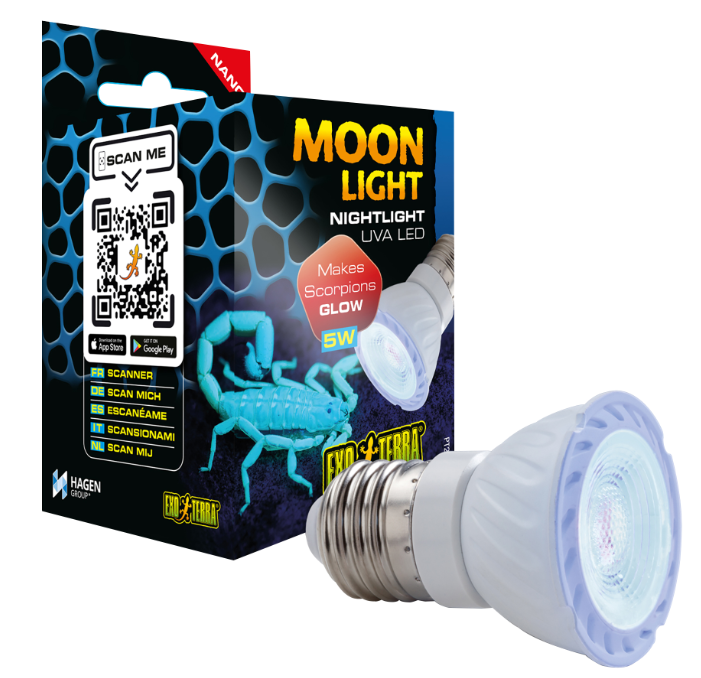 Exo Terra Moonlight UVA LED Bulb - 5W