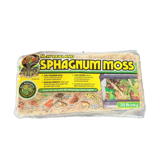 ZOO MED™ NEW ZEALAND SPHAGNUM MOSS 0.33 LB