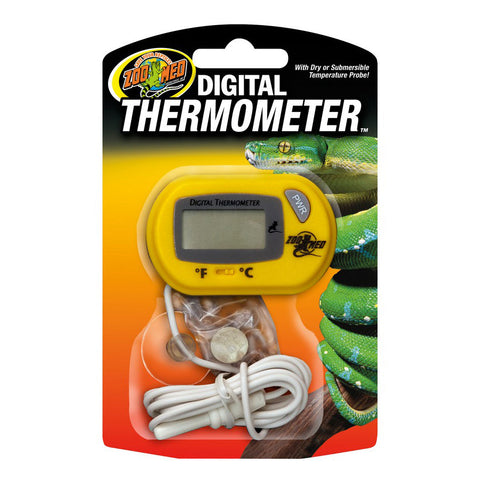 Digital Terrarium Thermometer ZOOMED