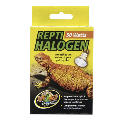 50W Repti Halogen Heat Lamp Zoo Med
