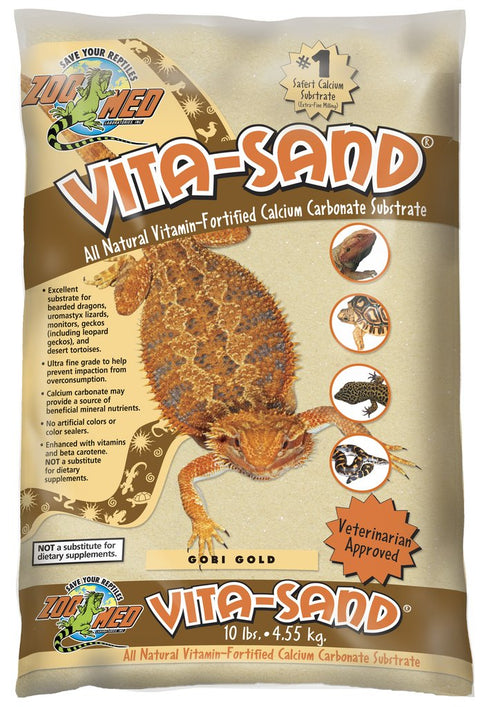 Vita Sand Gobi Gold 10lb - Zoo Med