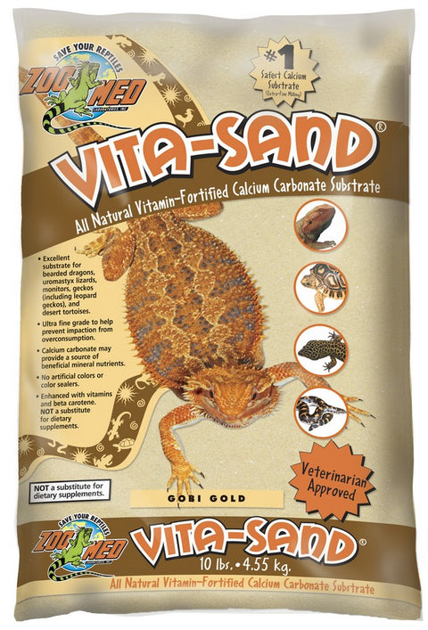 Vita Sand Sonoran White 10lb- Zoo Med