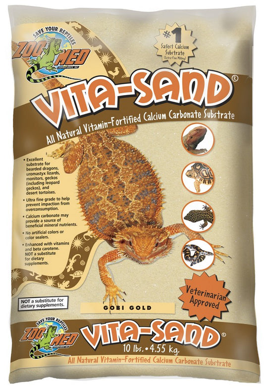 Vita Sand Sonoran White 10lb- Zoo Med