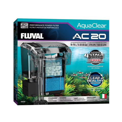 Fluval AquaClear Performance Power Filter AC20