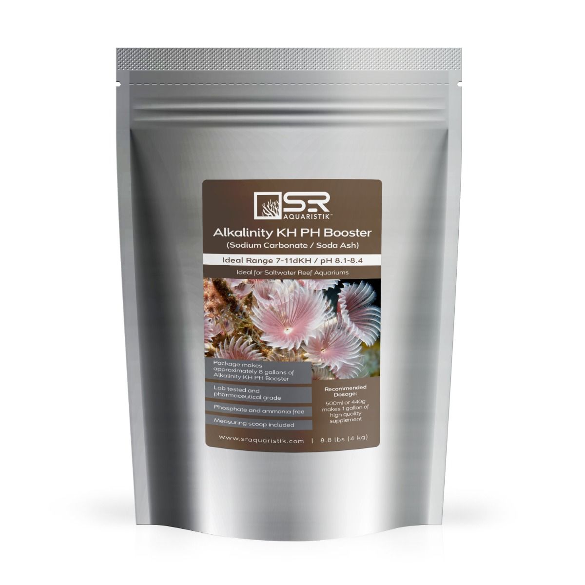 SR AQUARSITIK ALKALINITY KH/PH BOOSTER (SODA ASH) CONCENTRATED SUPPLEMENT 8.8LB