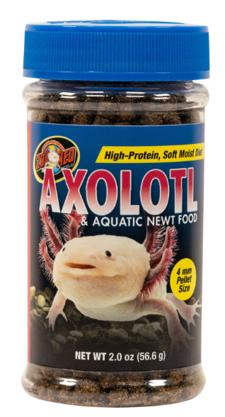 AXOLOTL & AQUATIC NEWT FOOD 2oz