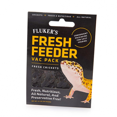 FRESH FEEDER VAC PACK FRESH CRICKETS 0.7 OZ 167-78011 FLUKER'S®