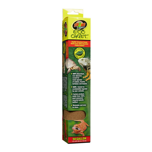 Eco Carpet Tan 15x48 50 Gal - Zoo Med
