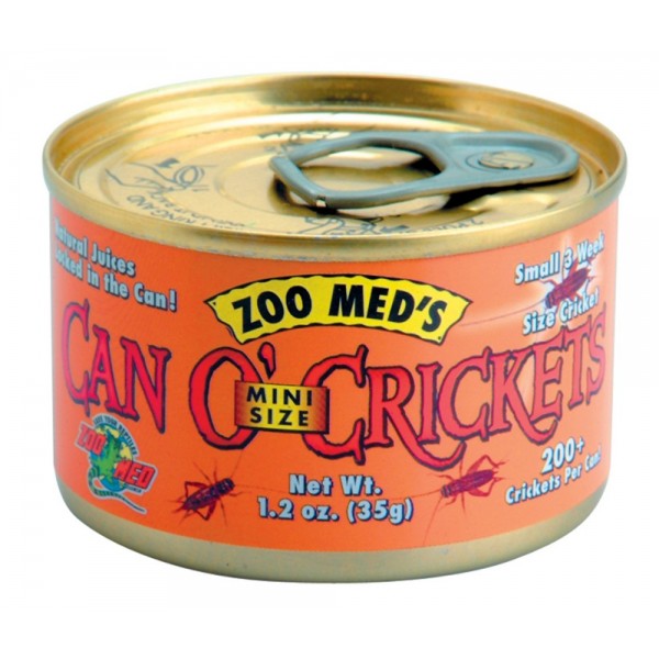 Can O' Crickets Mini 1.2oz  Zoo Med