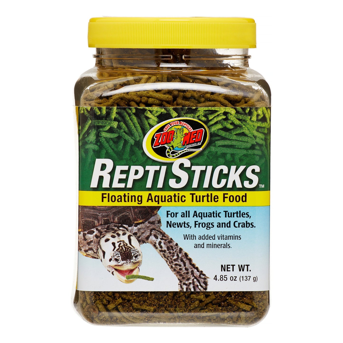 ReptiSticks Floating Turtle Food 4.85 oz- Zoo Med
