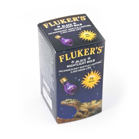 FLUKER'S® BLACK NIGHTLIGHT BULB 75 W