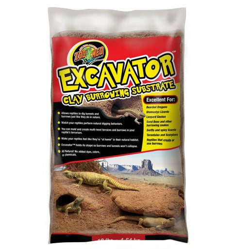 ZM Excavator Clay Burrowing Substrate