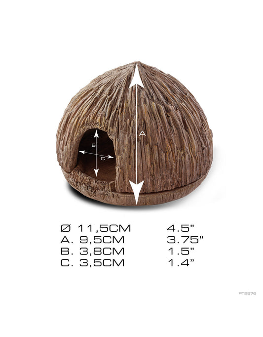 Exo Terra Coconut Cave - Nesting & Egg-Laying Hide
