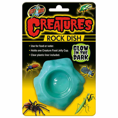 Zoo Med Creatures Rock Dish Glow in the Dark