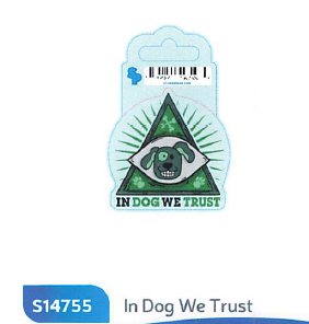 IN DOG WE TRUST ( PYRAMID)