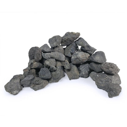 SR AQUARISTIK BLACK LAVA ROCK (44 lbs Box)