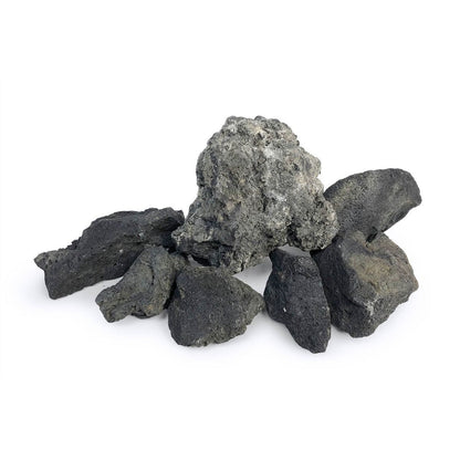 SR AQUARISTIK BLACK LAVA ROCK (44 lbs Box)