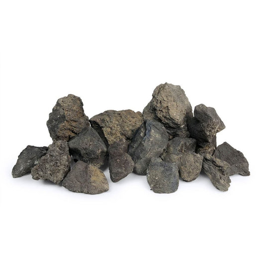SR AQUARISTIK BLACK LAVA ROCK (44 lbs Box)