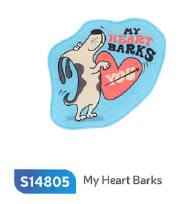 MY HEART BARKS FOR YOU