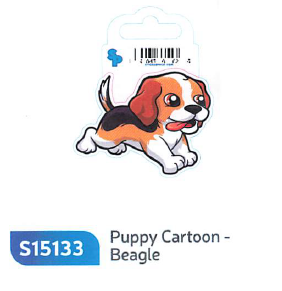 PUPPY CARTOONS - BEAGLE