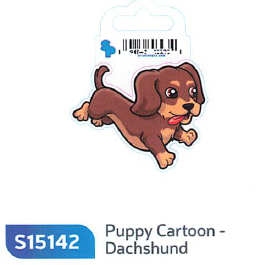 PUPPY CARTOONS - DACHSHUND