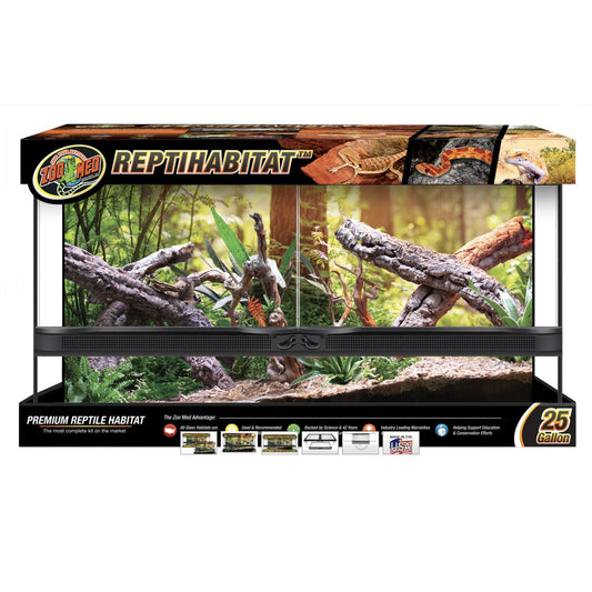 ZOO MED™ NATURALISTIC TERRARIUM® DOUBLE DOOR 25G