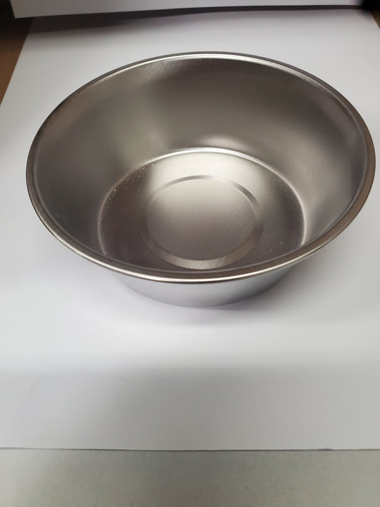 8 OZ STAINLESS STEEL FEEDING/WATER DISH