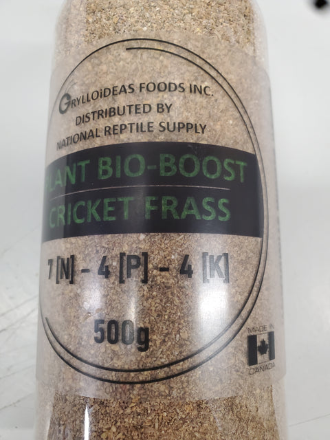 Plant bio boost cricket frass