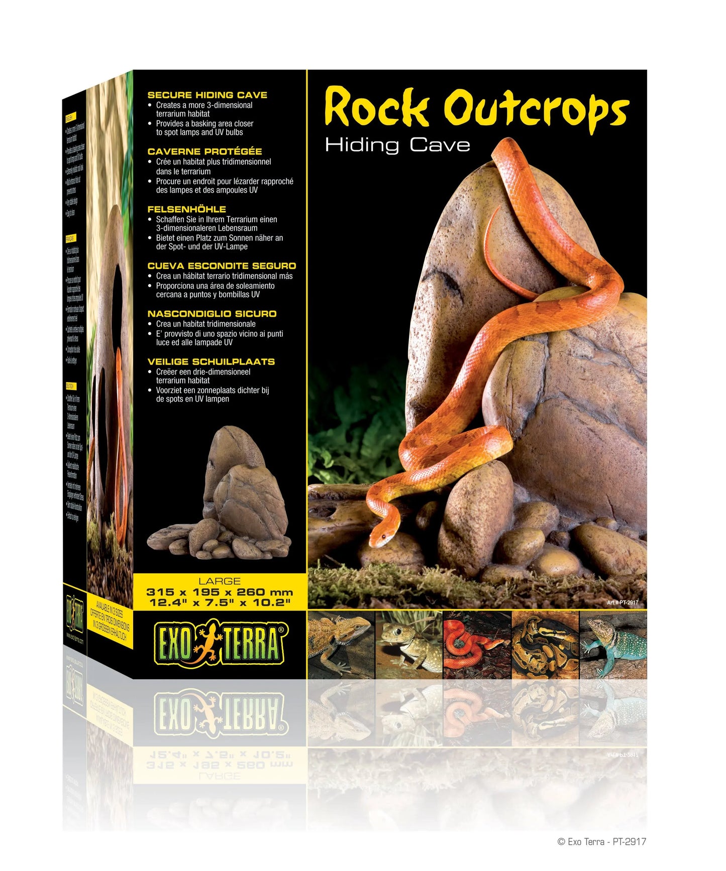 Exo terra rock outcrops Large PT 2917