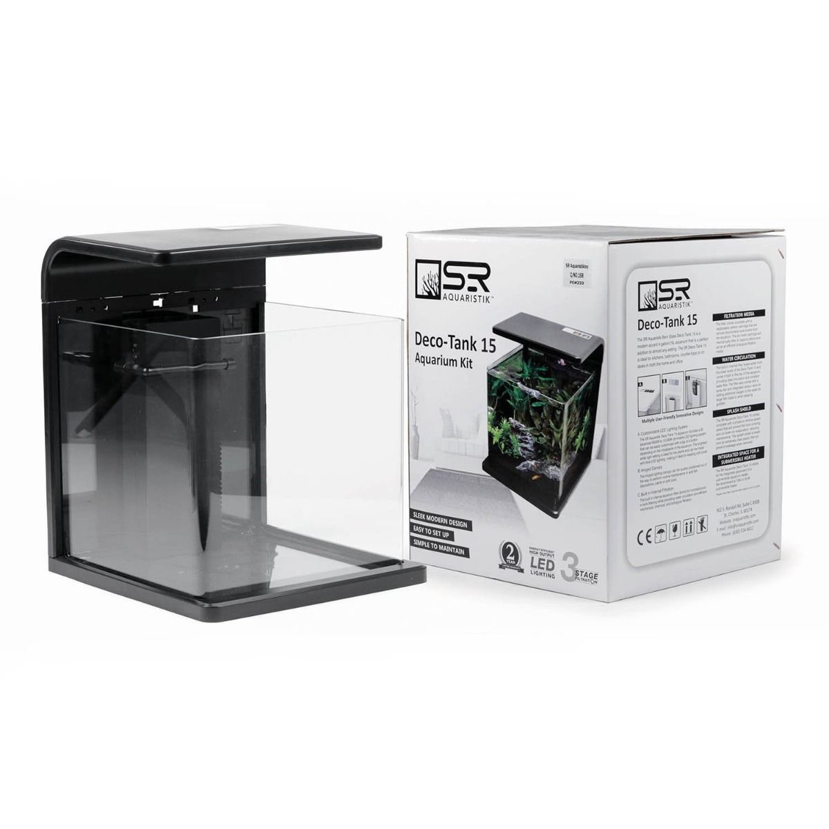 SR AQUARISTIK DECO TANK 15  4 GAL 15L