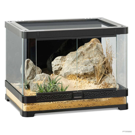 Exo Terra Vista 60 - Panoramic Natural Terrarium - 60 x 45 x 45 cm (24 x 18 x 18 in)