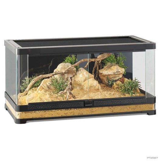 Exo Terra Vista 90 - Panoramic Natural Terrarium - 90 x 45 x 45 cm (36 x 18 x 18 in)