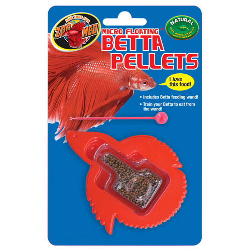 Betta Micro Floating Pellets 0.12oz - Zoo Med